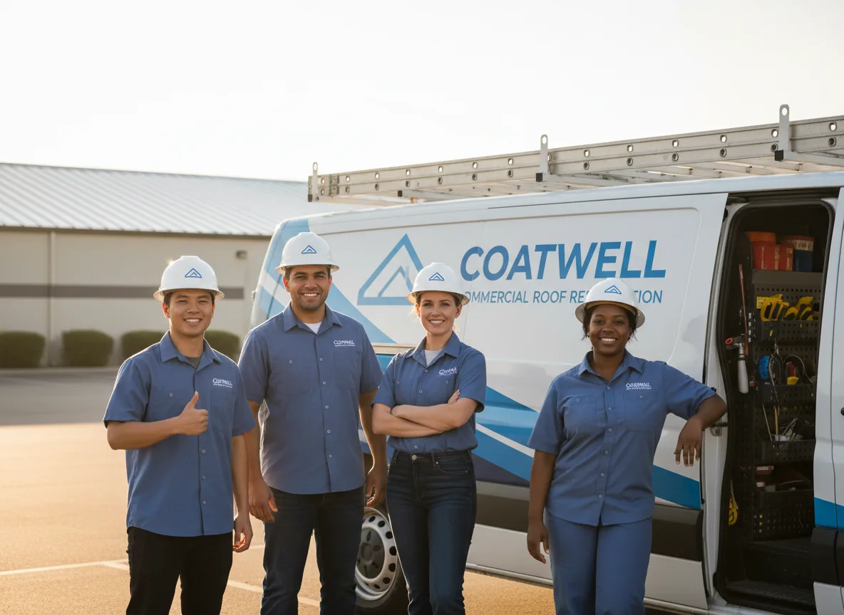 Commercial roof coating company in Wright, WY
